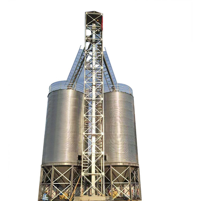 Silo d'acciaio del grano superiore 1000t per stoccaggio della risaia della soia del grano del cereale